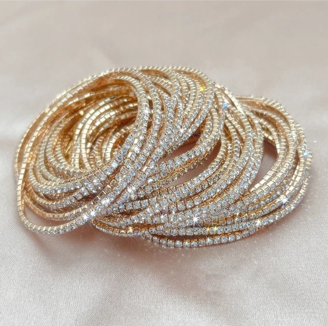 Tennis bracelet - Linkagejewelrydesign
