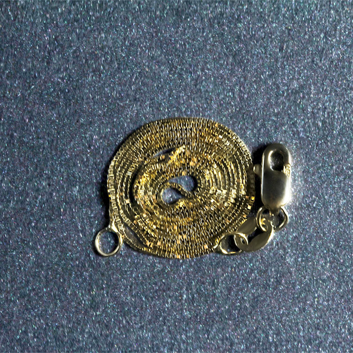 10k Yellow Gold Classic Box Chain (0.45 mm) - LinkagejewelrydesignLinkagejewelrydesign