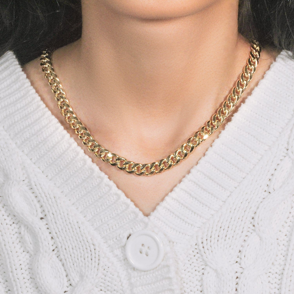 10k Yellow Gold Light Miami Cuban Chain (8.00 mm) - LinkagejewelrydesignLinkagejewelrydesign