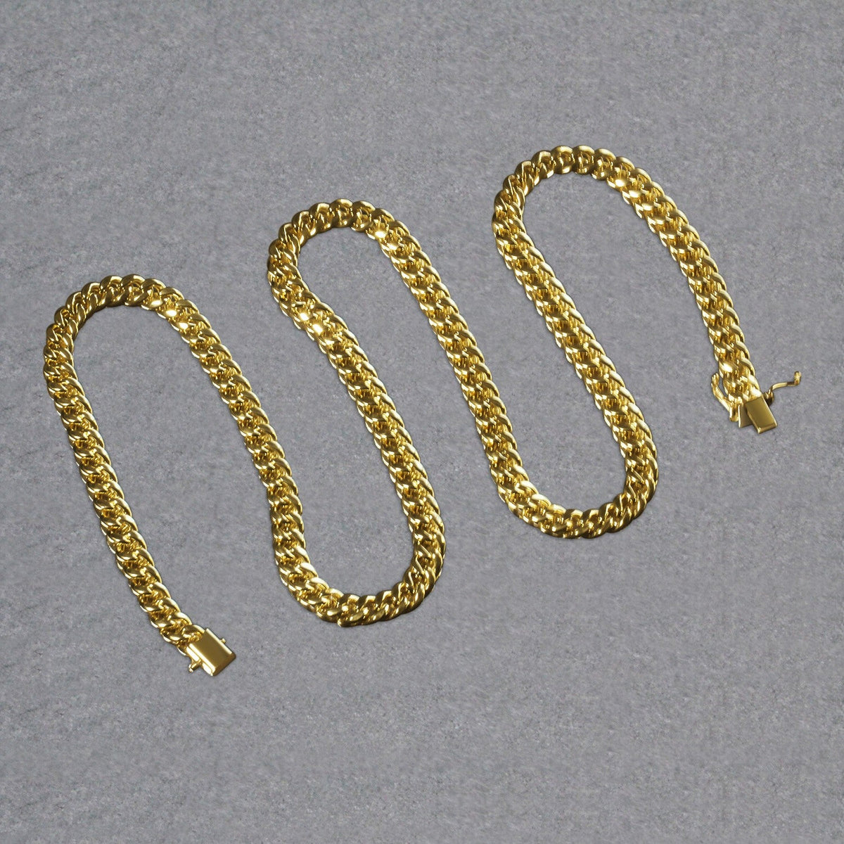 10k Yellow Gold Semi Solid Miami Cuban Chain (6.10 mm) - LinkagejewelrydesignLinkagejewelrydesign