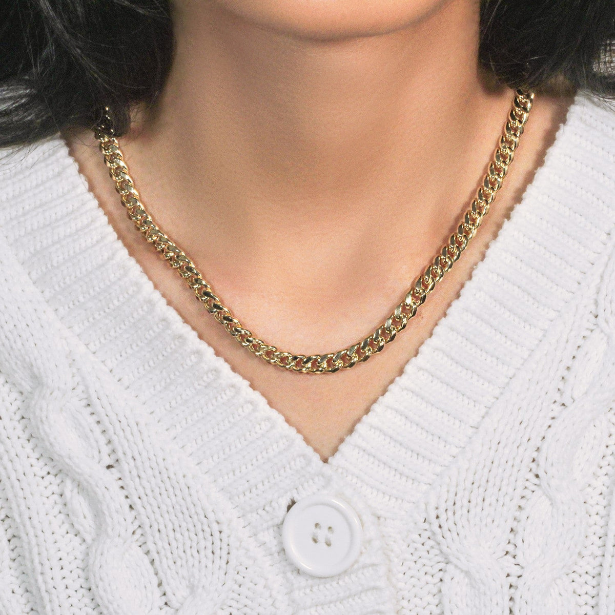 10k Yellow Gold Semi Solid Miami Cuban Chain (6.60 mm) - LinkagejewelrydesignLinkagejewelrydesign