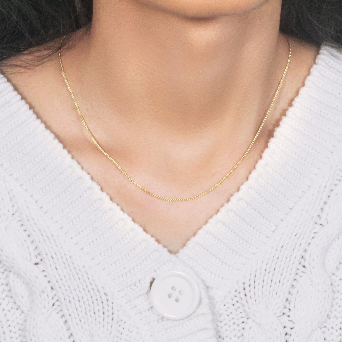 10k Yellow Gold Wheat Chain 1.0mm - LinkagejewelrydesignLinkagejewelrydesign