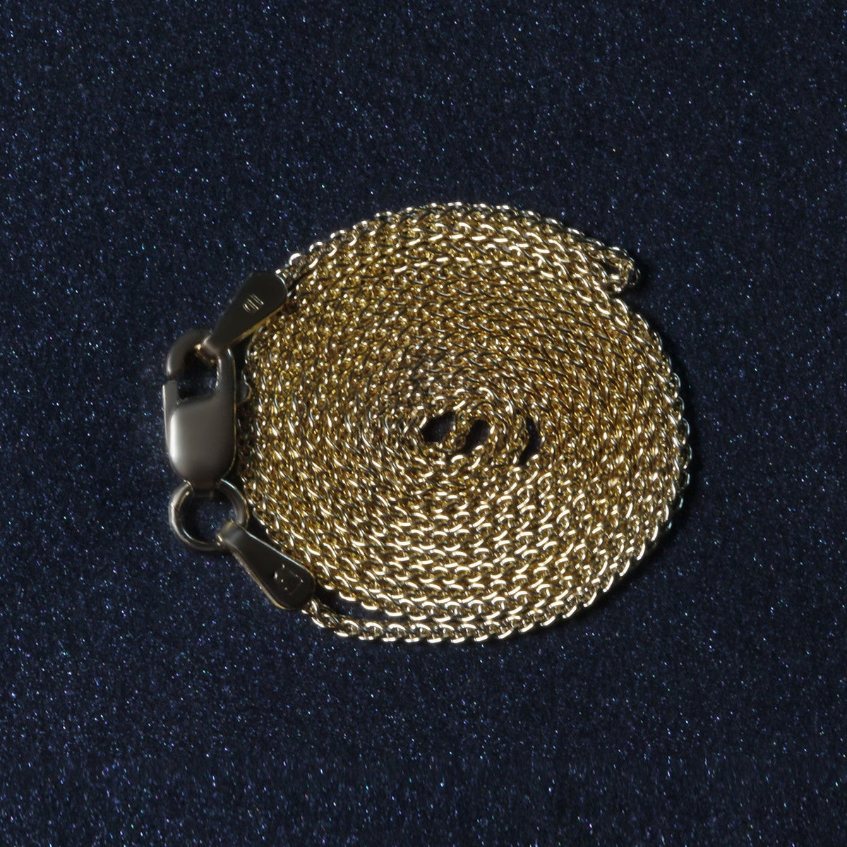 10k Yellow Gold Wheat Chain 1.0mm - LinkagejewelrydesignLinkagejewelrydesign