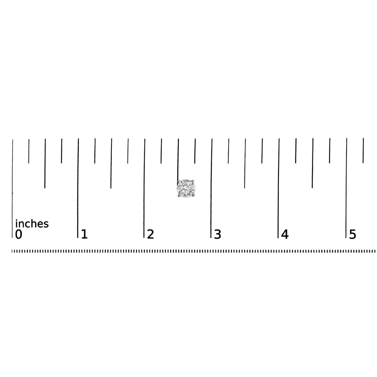 14K Gold 2.00 Cttw Lab Grown Round Brilliant - Cut Diamond Classic 4 - Prong Stud Earrings with Screw Backs (F - G color, VVS2 - VS1 Clarity) - LinkagejewelrydesignLinkagejewelrydesign