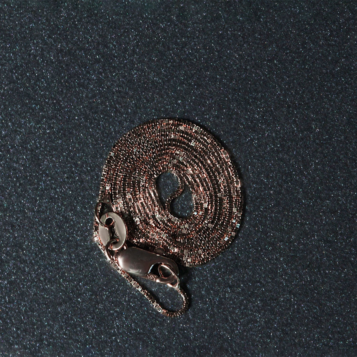 14k Rose Gold Classic Box Chain (0.60 mm) - LinkagejewelrydesignLinkagejewelrydesign