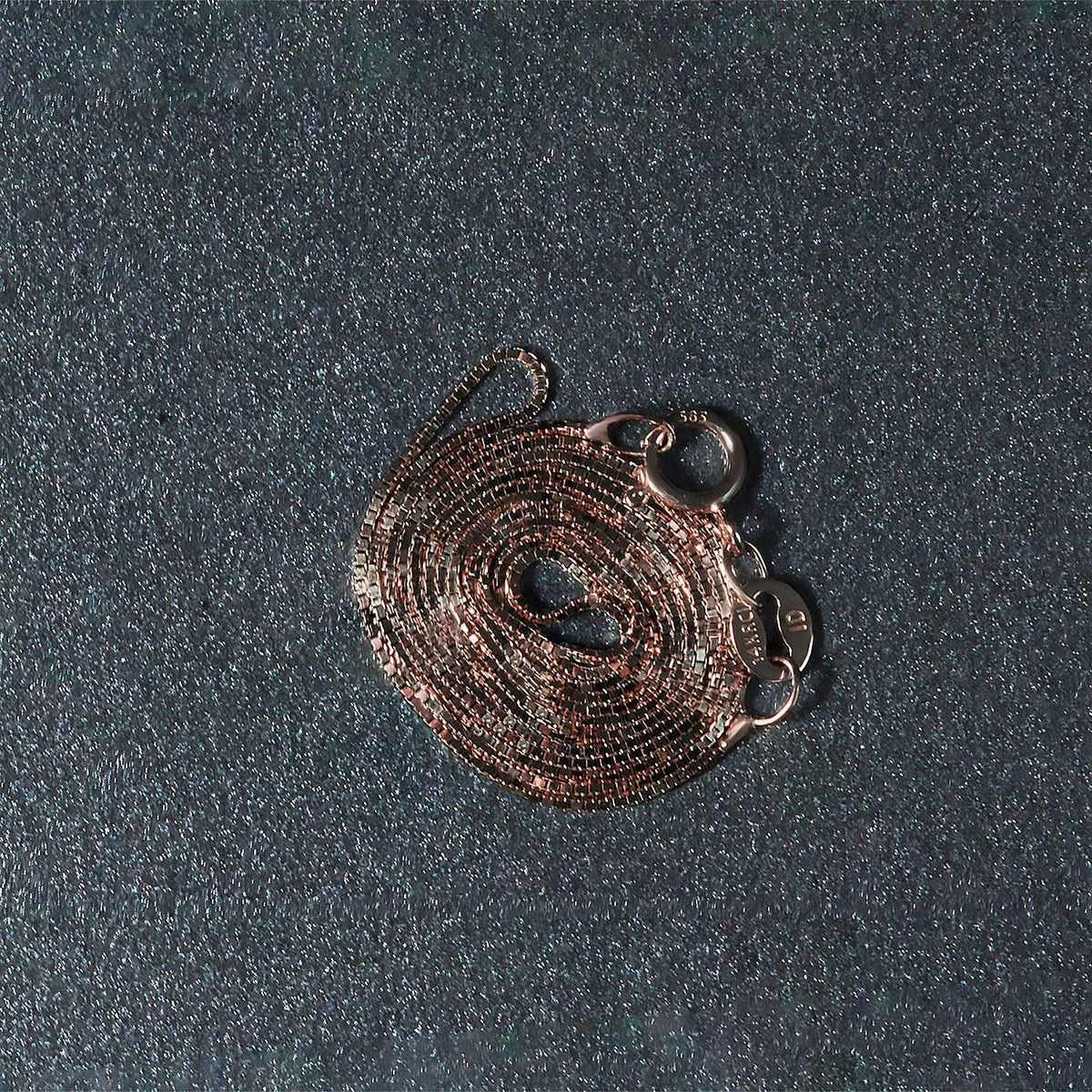 14k Rose Gold Classic Box Chain 0.60 mm - LinkagejewelrydesignLinkagejewelrydesign