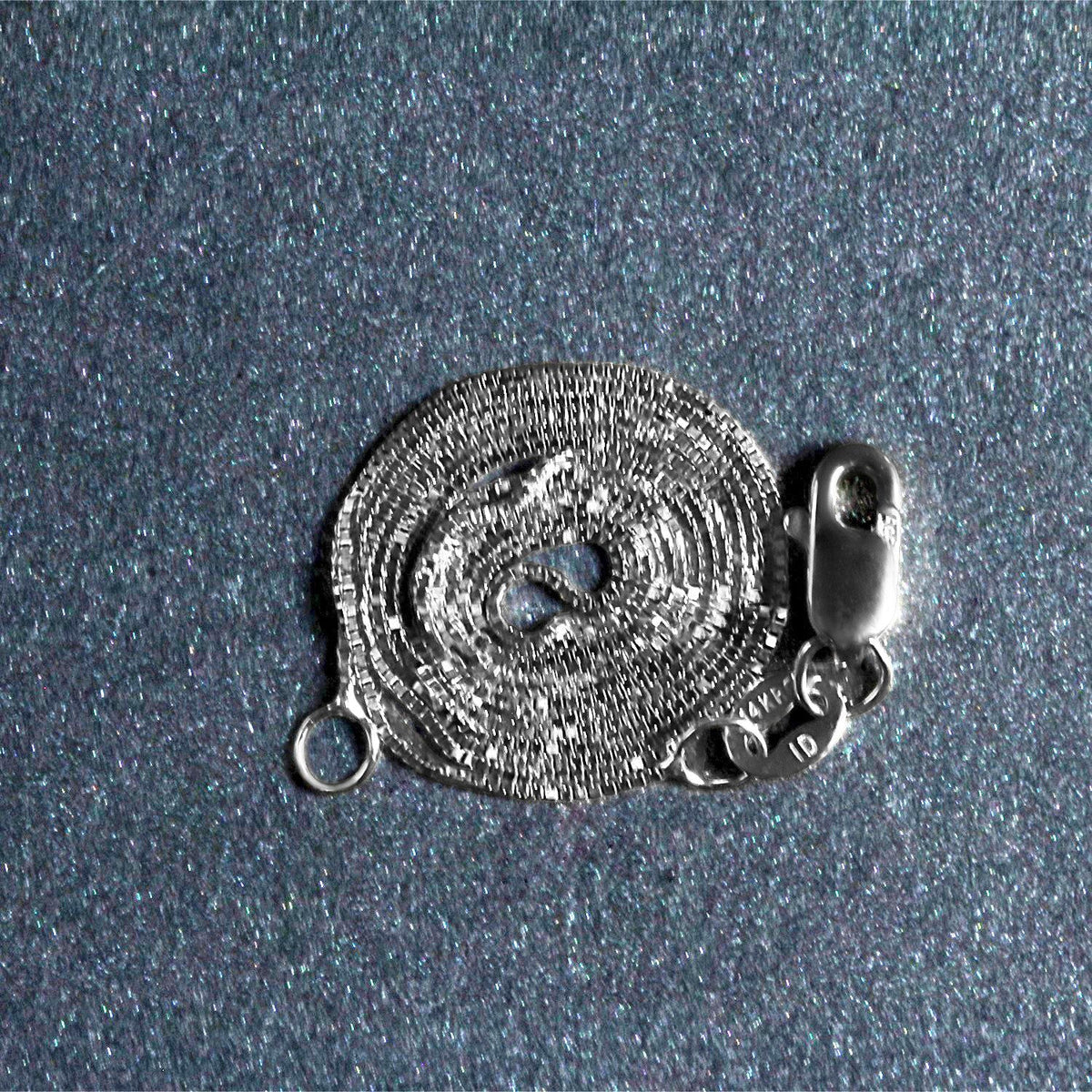 14k White Gold Classic Box Chain (0.45 mm) - LinkagejewelrydesignLinkagejewelrydesign