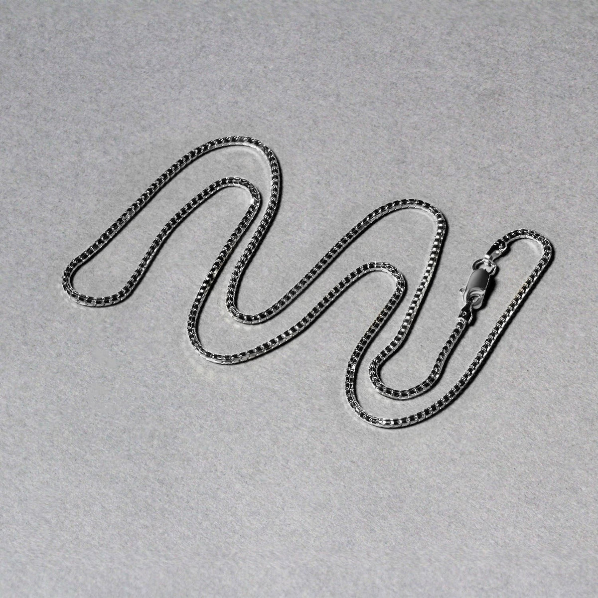 14k White Gold Ice Chain (1.30 mm) - LinkagejewelrydesignLinkagejewelrydesign