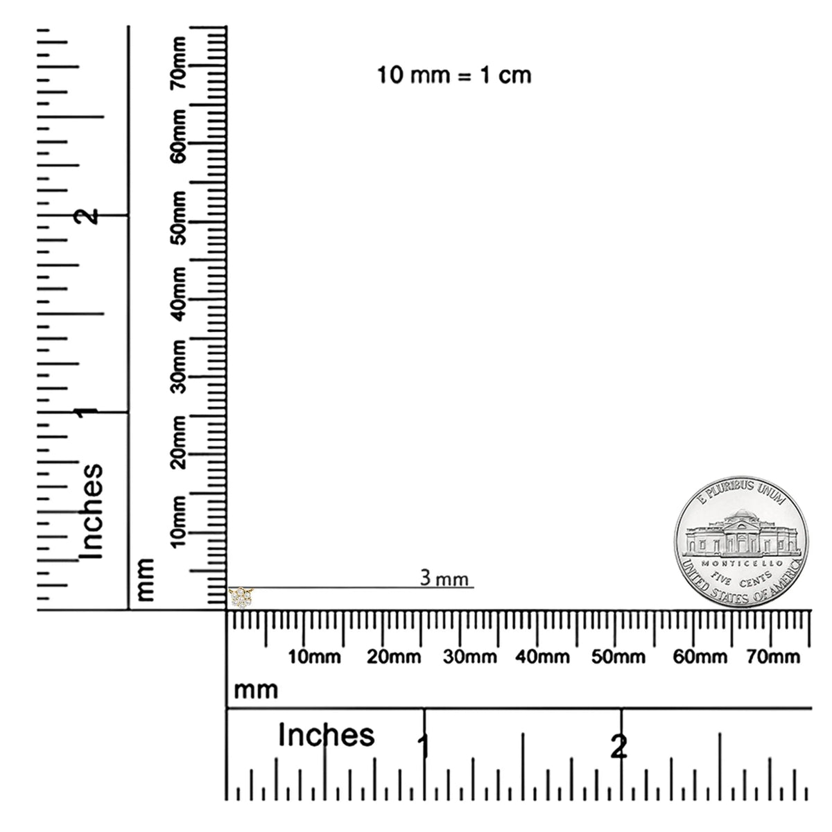 14K Yellow Gold 2.00 Cttw Diamond Cluster 18" Station Necklace (I - J Color, I1 - I2 Clarity) - LinkagejewelrydesignLinkagejewelrydesign