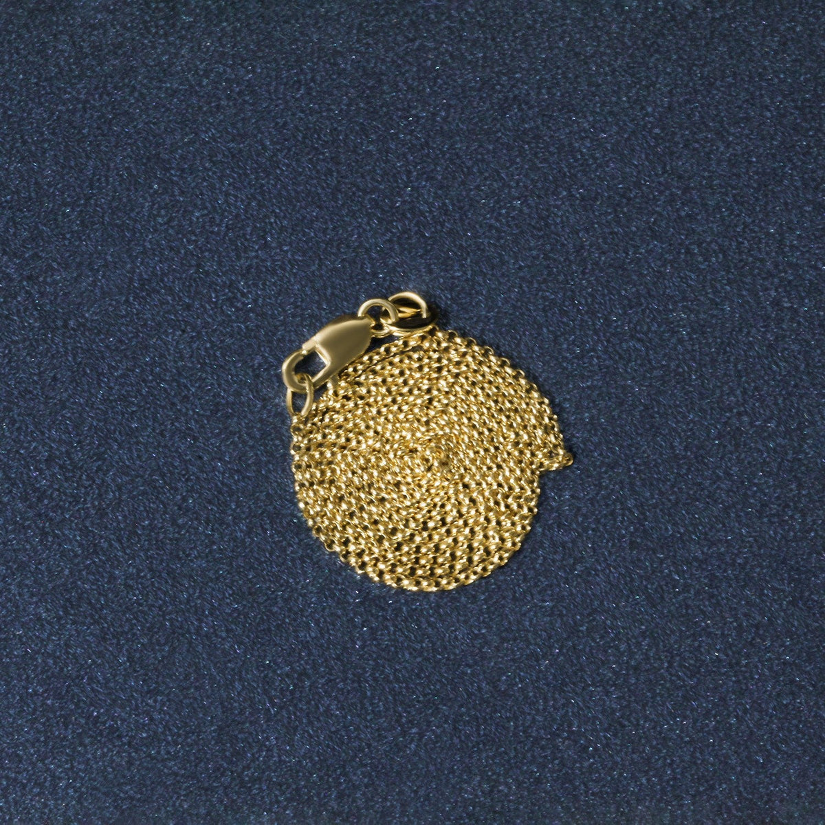 14k Yellow Gold Diamond Cut Rolo Chain (1.10 mm) - LinkagejewelrydesignLinkagejewelrydesign