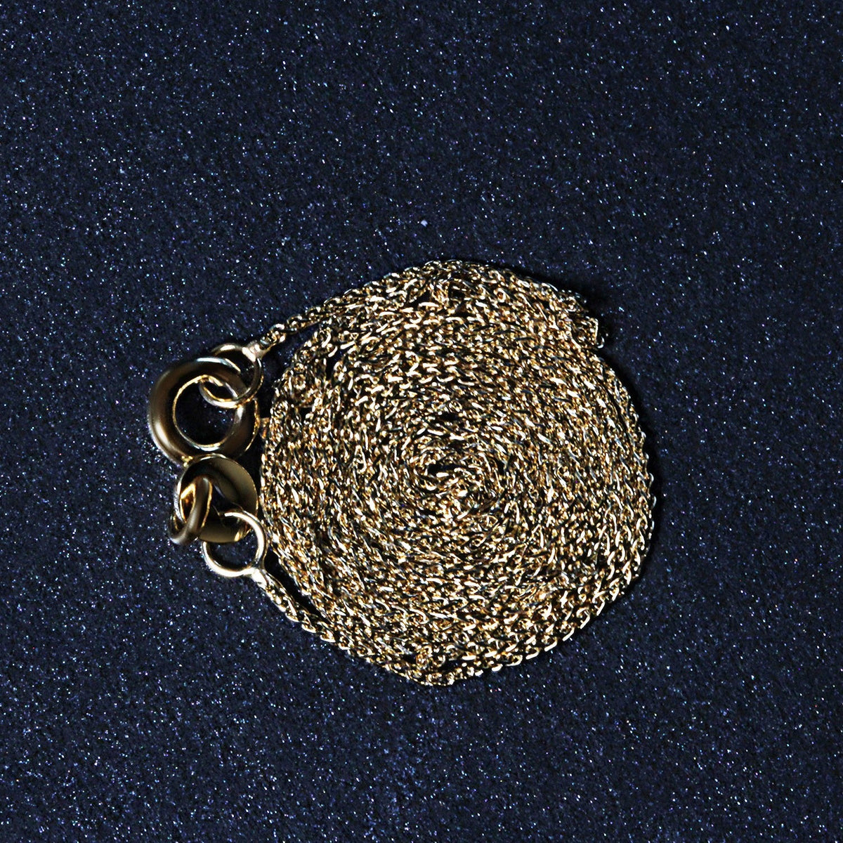 14k Yellow Gold Diamond Cut Round Wheat Chain 0.6mm - LinkagejewelrydesignLinkagejewelrydesign