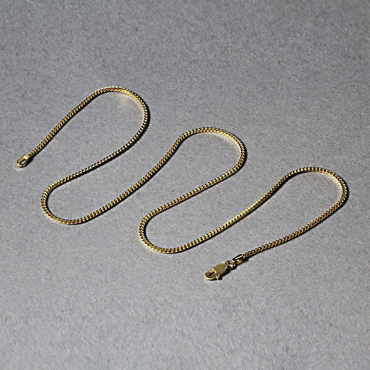 14k Yellow Gold Franco Chain 1.2mm - LinkagejewelrydesignLinkagejewelrydesign