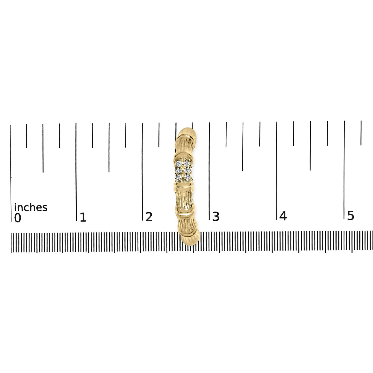 14K Yellow Gold Plated .925 Sterling Silver 1/6 Cttw Hammered J Hoop Earrings (H - I Color, I1 - I2 Clarity) - LinkagejewelrydesignLinkagejewelrydesign