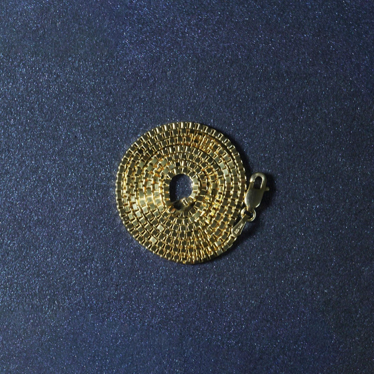 14k Yellow Gold Semi Solid Box Chain (1.80 mm) - LinkagejewelrydesignLinkagejewelrydesign