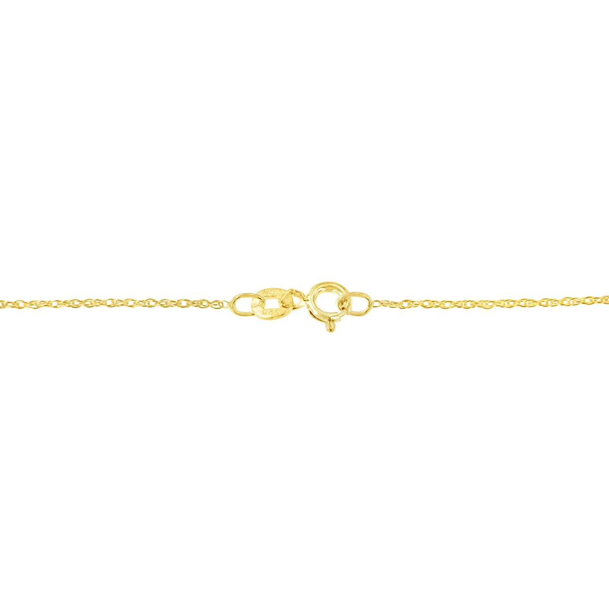 10K Yellow Gold Plated .925 Sterling Silver 1/10 Cttw Miracle Set Round Diamond 18&quot; Pendant Necklace - Choice of Shapes