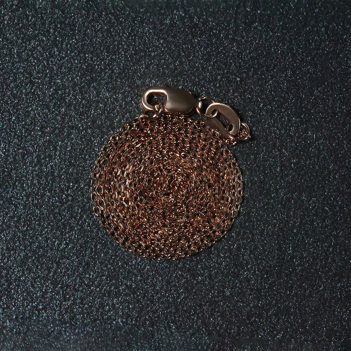 18k Rose Gold Diamond Cut Cable Link Chain (0.75 mm) - LinkagejewelrydesignLinkagejewelrydesign