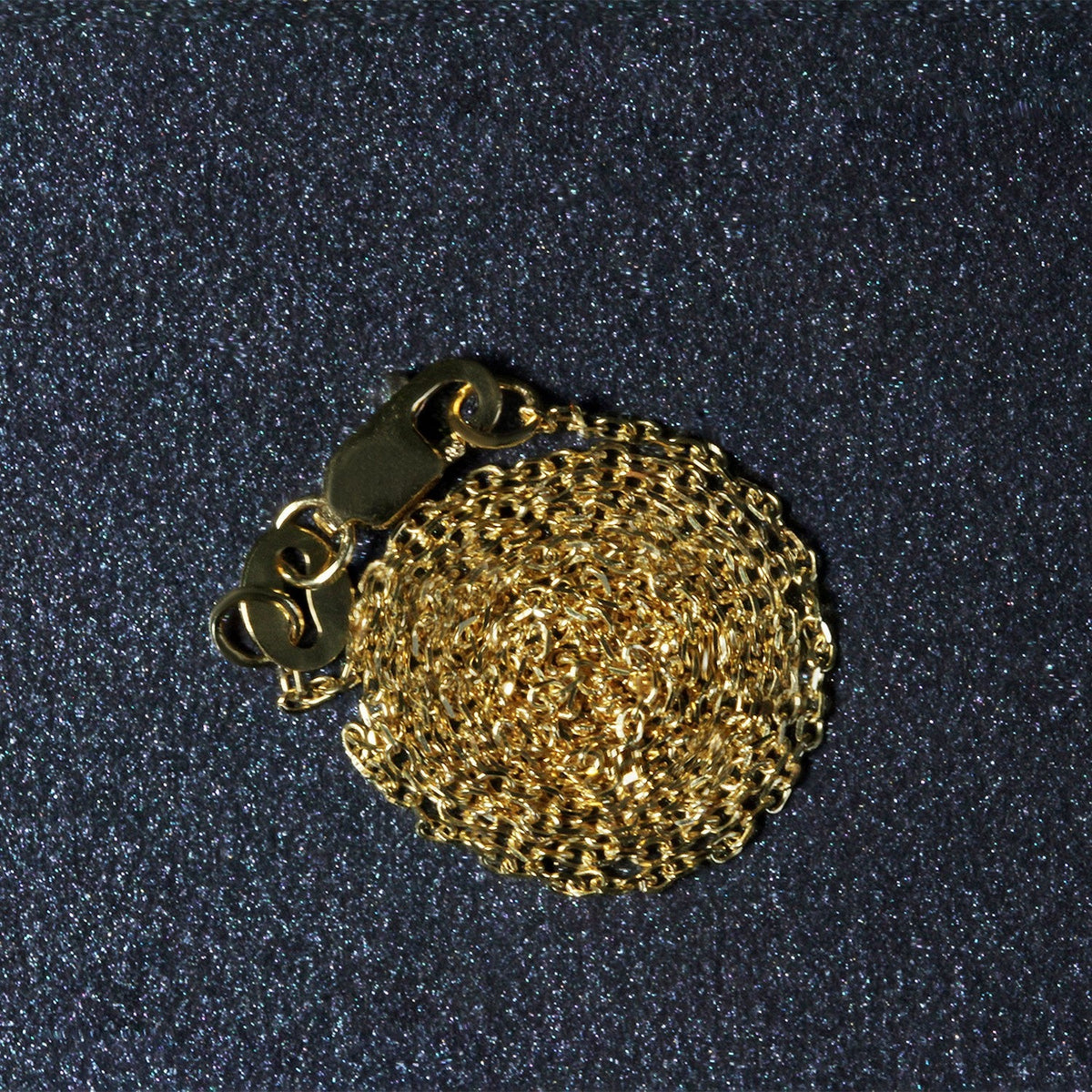 18k Yellow Gold Diamond Cut Cable Link Chain (0.80 mm) - LinkagejewelrydesignLinkagejewelrydesign