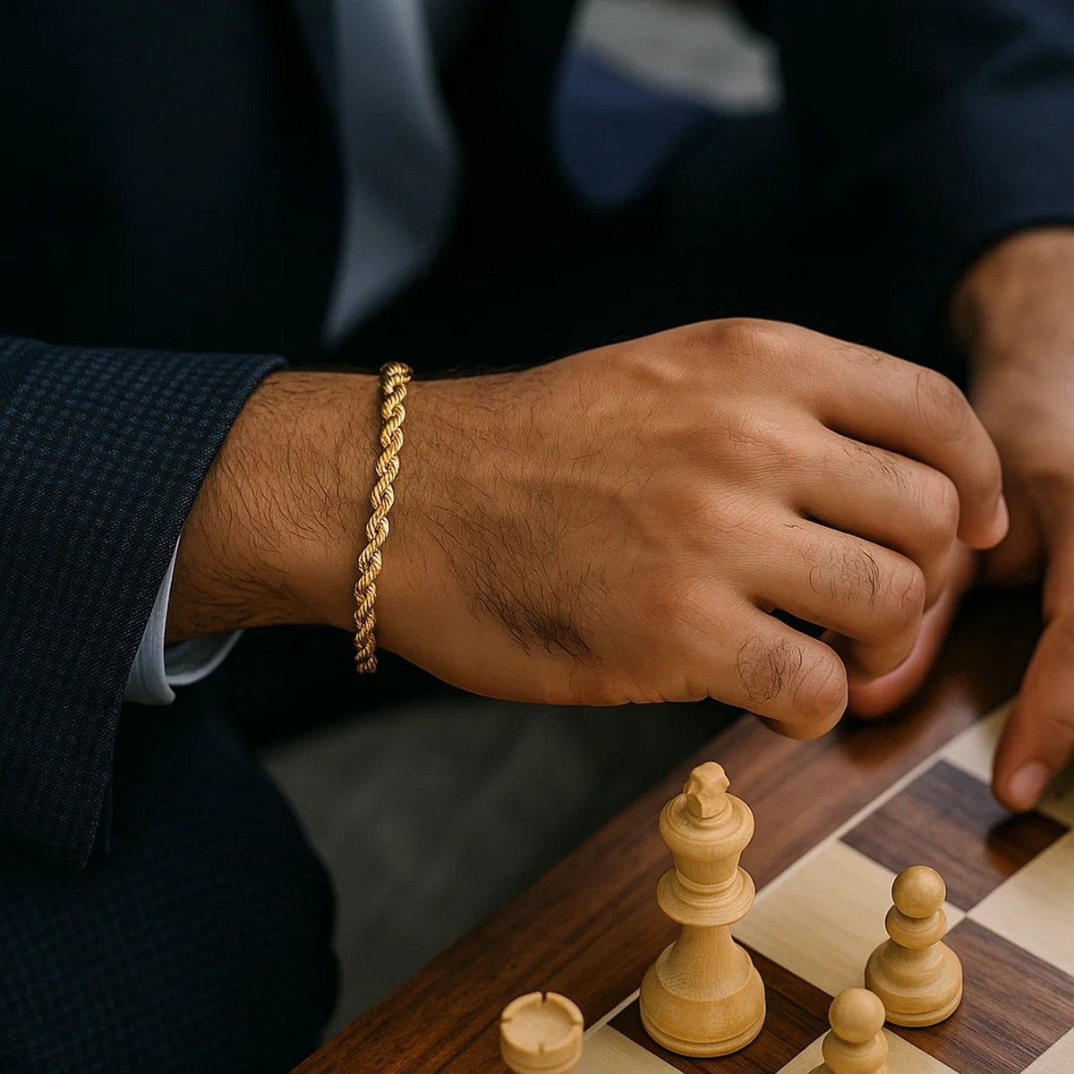 4.0mm 10k Yellow Gold Solid Diamond Cut Rope Bracelet - LinkagejewelrydesignLinkagejewelrydesign