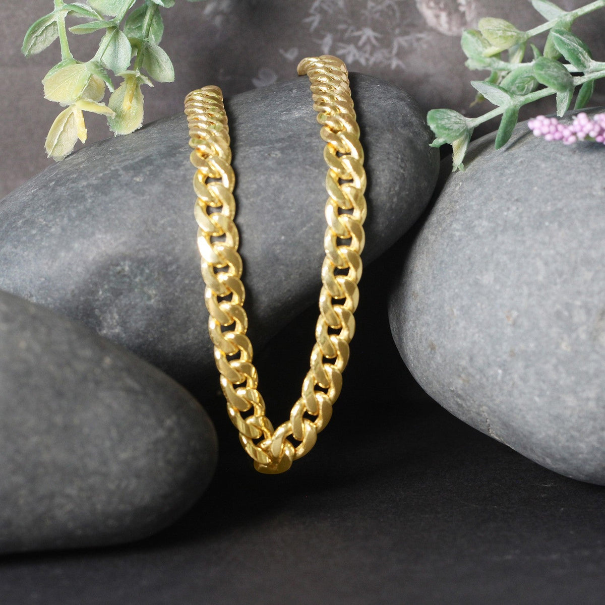 6.5mm 10k Yellow Gold Light Miami Cuban Chain - LinkagejewelrydesignLinkagejewelrydesign
