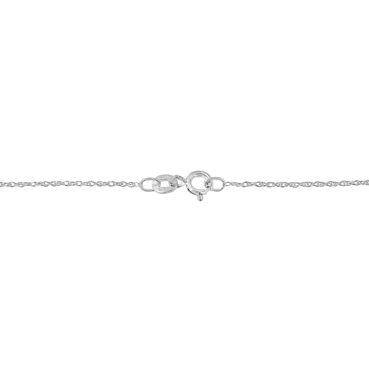 .925 Sterling Silver 1/10 Cttw Prong Set Diamond Cross 18" Pendant Necklace - (I - J Color, I3 - Promo Quality) - LinkagejewelrydesignLinkagejewelrydesign