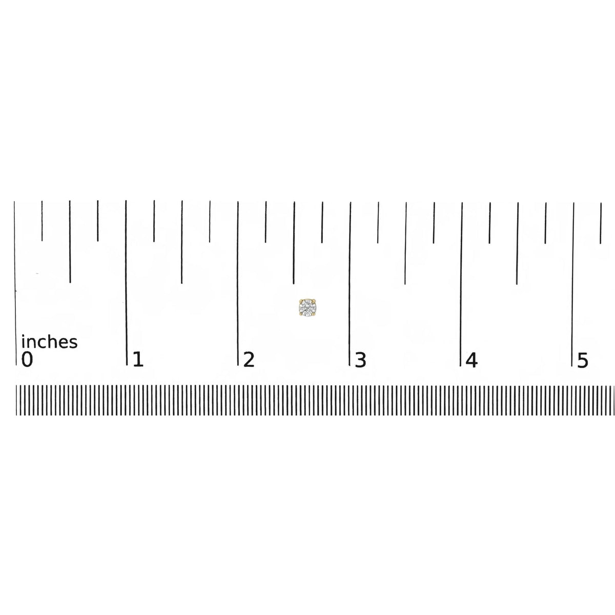 .925 Sterling Silver 1/10 Cttw Round Brilliant - Cut Lab Grown Diamond Miracle - Set Stud Earrings (F - G Color, VS1 - VS2 Clarity) - LinkagejewelrydesignLinkagejewelrydesign