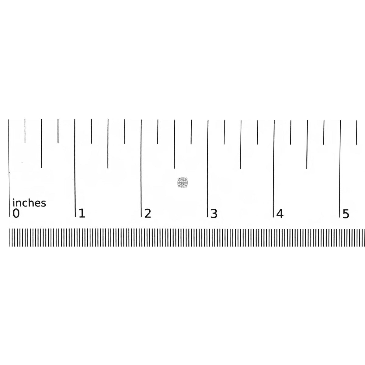 .925 Sterling Silver 1/10 Cttw Round Brilliant - Cut Lab Grown Diamond Miracle - Set Stud Earrings (F - G Color, VS1 - VS2 Clarity) - LinkagejewelrydesignLinkagejewelrydesign