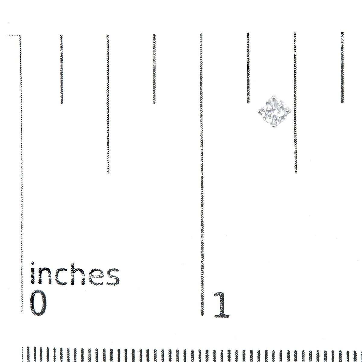 .925 Sterling Silver Silver Round Lab Grown Diamond Classic 4 - Prong Solitaire Stud Earrings (F - G Color, VS1 - VS2 Clarity) - LinkagejewelrydesignLinkagejewelrydesign