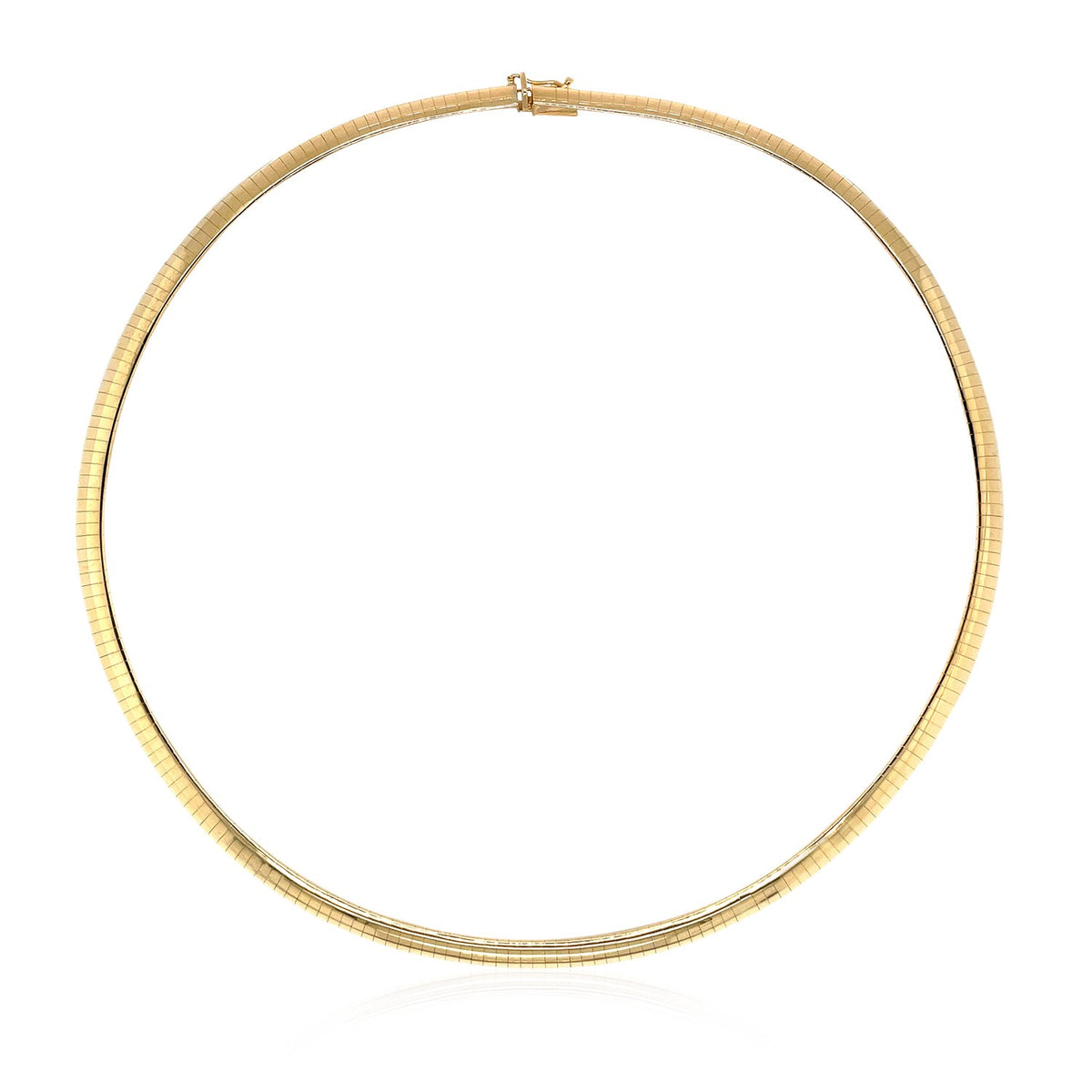 14k Yellow Gold Classic Omega Style Chain (6.00 mm)