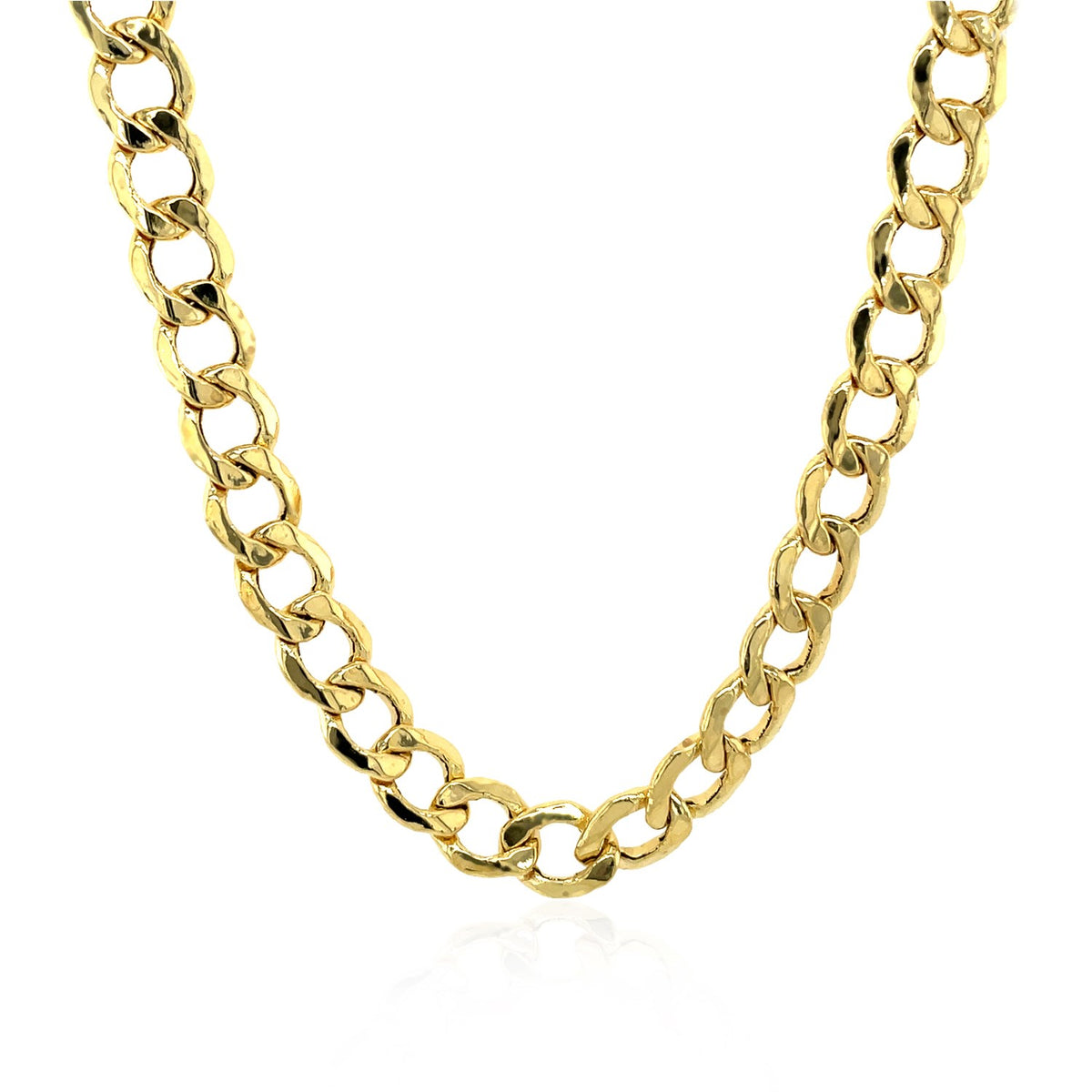 14k Yellow Gold Curb Chain (6.20 mm)