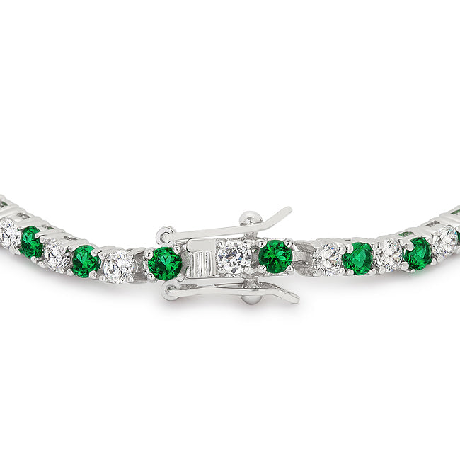 Evergreen Tennis Bracelet