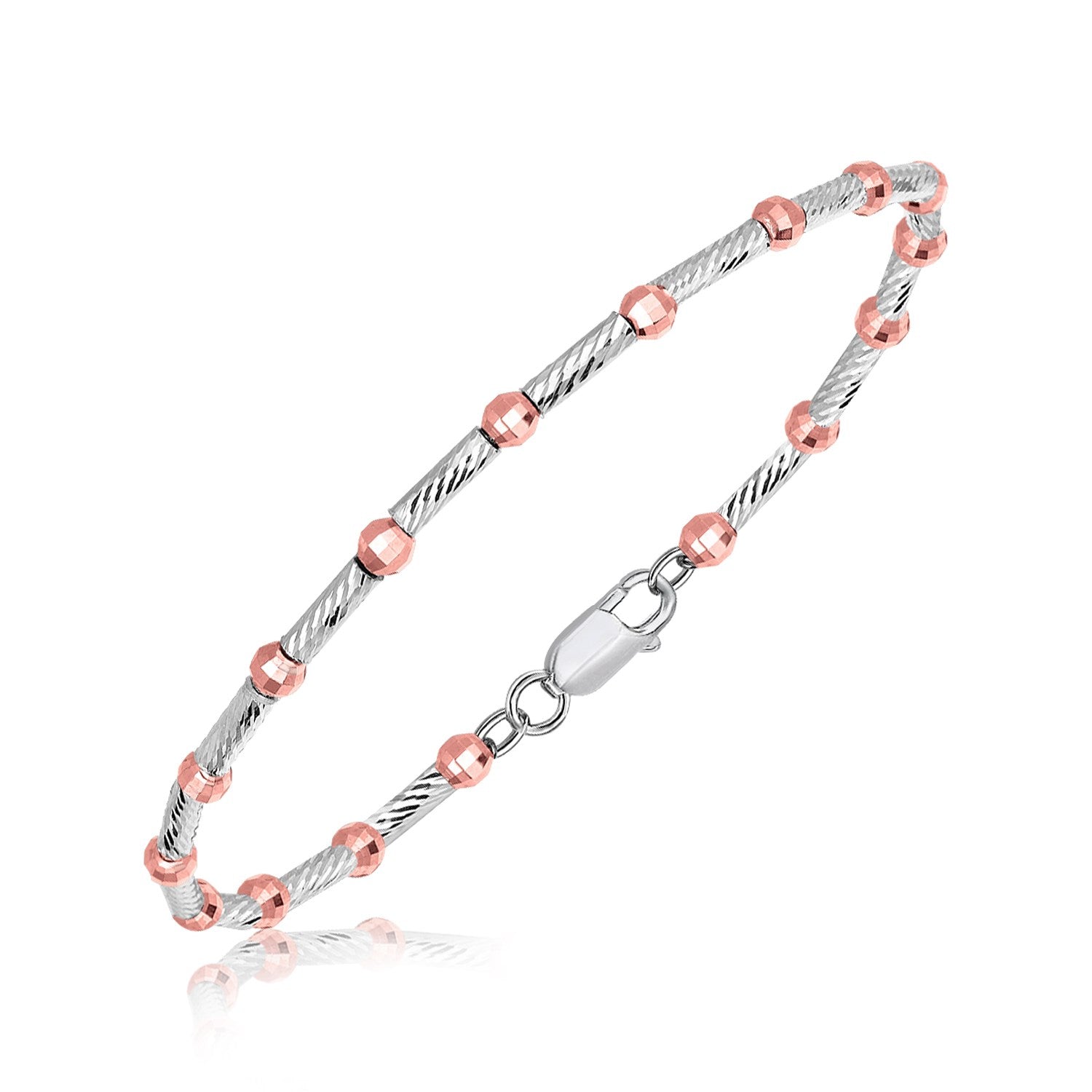 Designer Sterling Silver and 14K Yellow Gold Petite Love Knot Earrings - LinkagejewelrydesignLinkagejewelrydesign