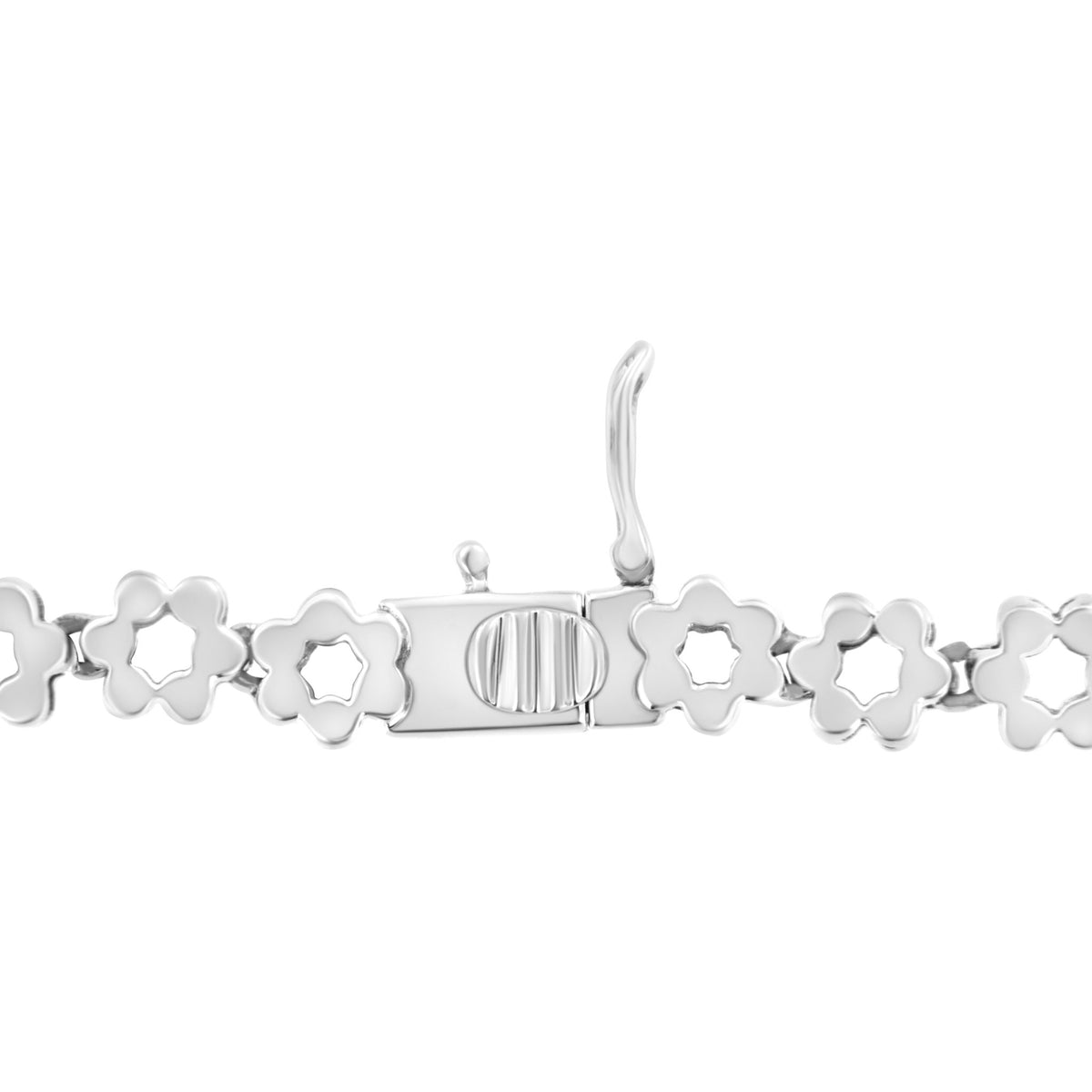 IGI Certified 14K White Gold 8.0 Cttw Pave Set Round - Cut Diamond Cluster Graduating Riviera Statement Necklace (H - I Color, I1 Clarity) - LinkagejewelrydesignLinkagejewelrydesign