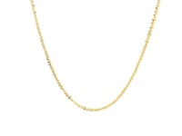 10k Yellow Gold Sparkle Chain 1.5mm