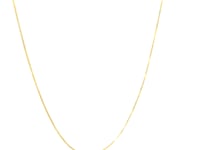 14k Yellow Gold Classic Box Chain 0.4mm