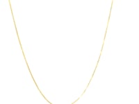 14k Yellow Gold Classic Box Chain 0.4mm