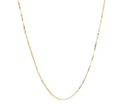 14k Yellow Gold Classic Box Chain 0.6mm