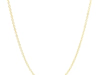 Extendable Cable Chain in 14k Yellow Gold (1.30 mm)