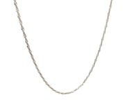 Sterling Silver 1.5mm Adjustable Sparkle Chain