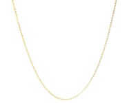 10k Yellow Gold Cable Link Chain (0.50 mm)