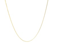14k Yellow Gold Cable Link Chain (0.50 mm)