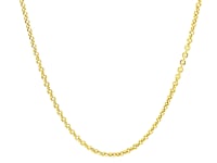 14k Yellow Gold Forsantina Lite Cable Link Chain (1.80 mm)