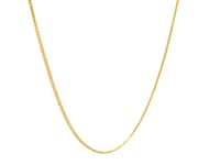 14k Yellow Gold Adjustable Franco Chain 0.9mm