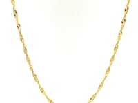 14k Yellow Gold Singapore Chain 1.7mm