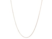 14k Yellow Gold Diamond Cut Cable Link Chain (0.68 mm)
