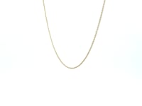 14k Yellow Gold Cable Link Chain 0.5mm 