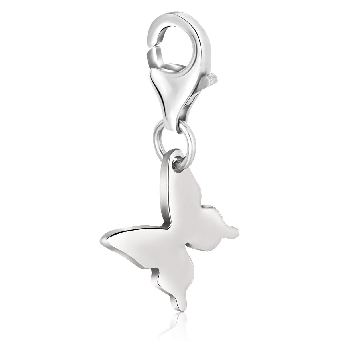 Sterling Silver Butterfly Charm - LinkagejewelrydesignLinkagejewelrydesign