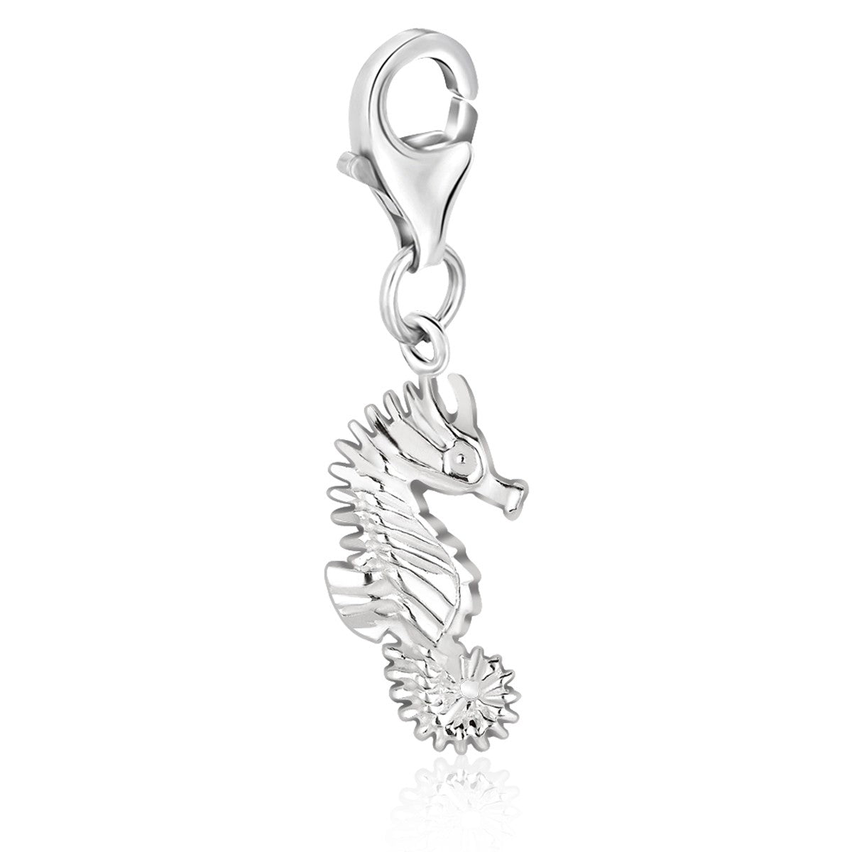 Sterling Silver Sea Horse Charm - LinkagejewelrydesignLinkagejewelrydesign