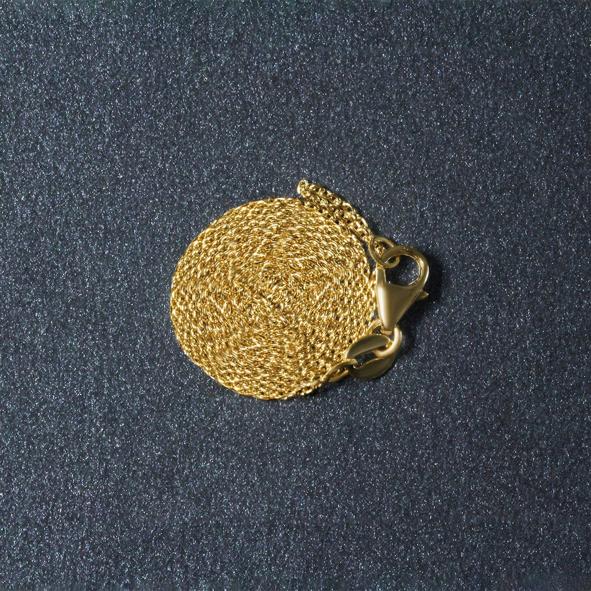 10k Yellow Gold Oval Cable Link Chain 0.97mm - LinkagejewelrydesignLinkagejewelrydesign