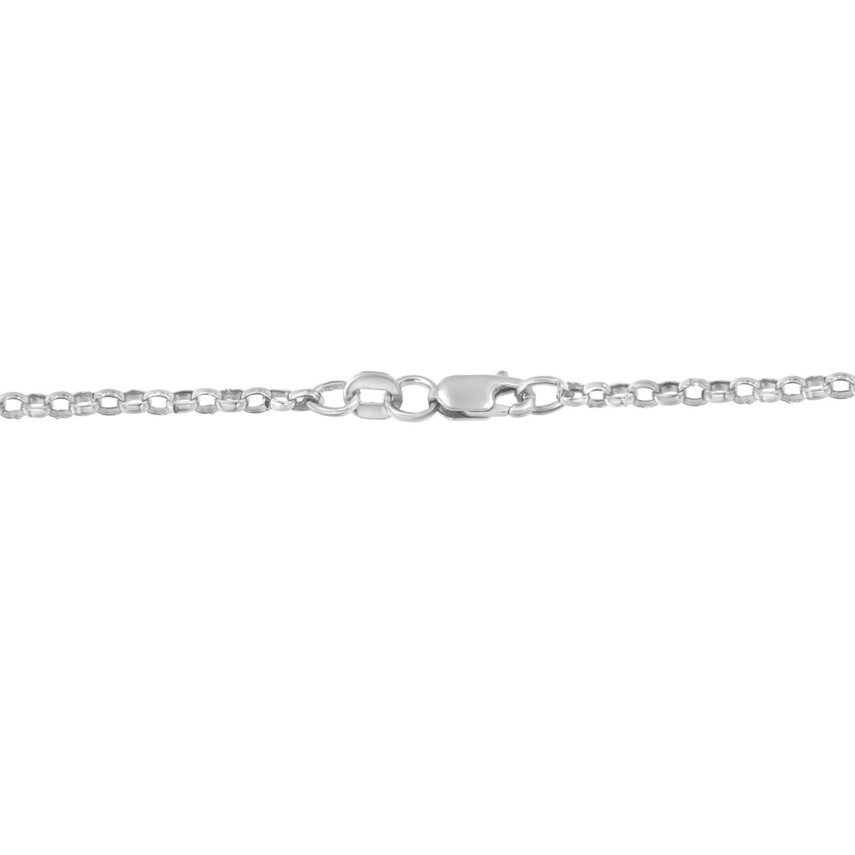 14K White Gold 1.0 Cttw Princess Cut Diamond Three Heart 18&quot; Statement Pendant Necklace (H-I Color, SI2-I1 Clarity) - LinkagejewelrydesignLinkagejewelrydesign