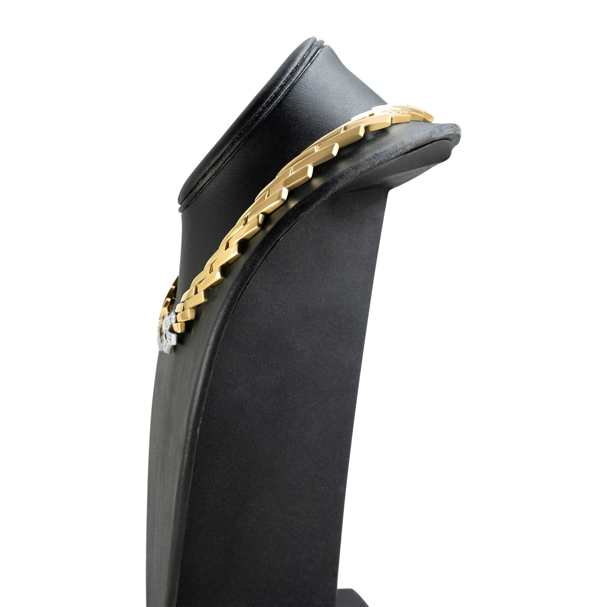 14k Yellow Gold 2 3/4 Cttw Pave Diamond Miami Cuban Curb Link Chain 16&quot; Necklace (H-I Color, SI1-SI2 Clarity) - LinkagejewelrydesignLinkagejewelrydesign